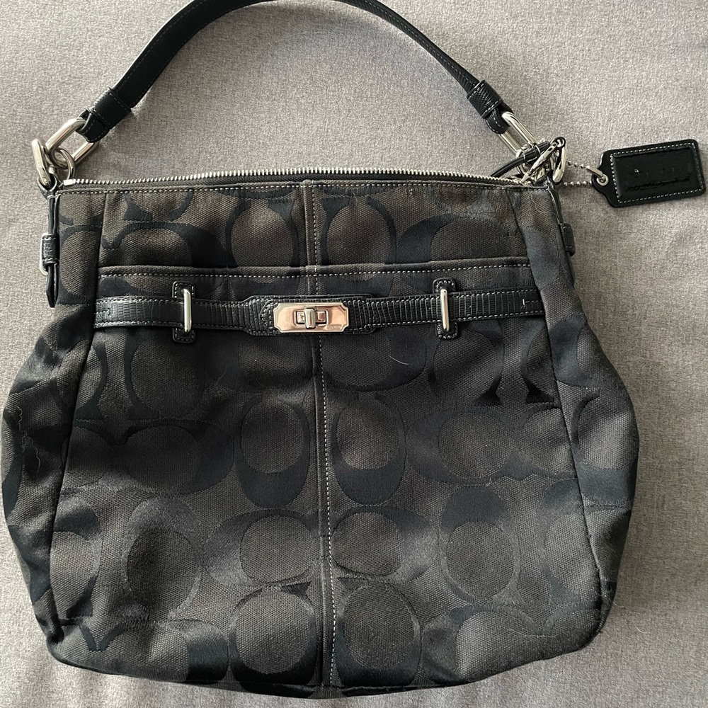 Coach black bag